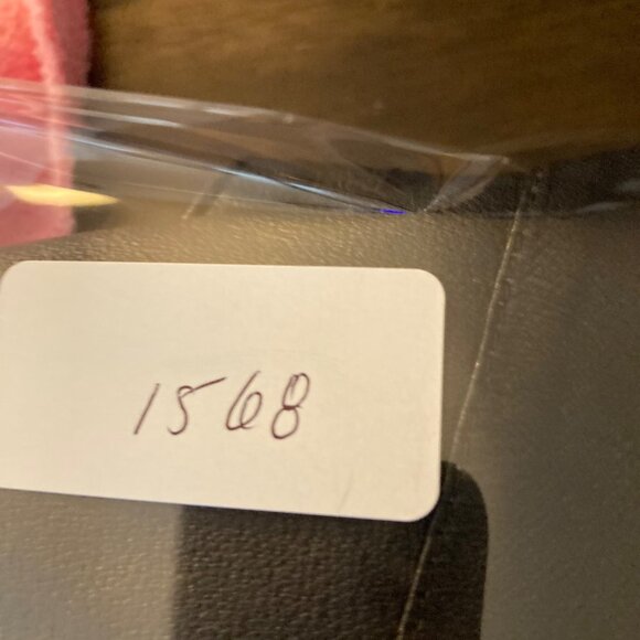 Mens Cripple Creek Leather Western Vest L Black Button Front Leather Nylon Lined - Picture 7 of 7